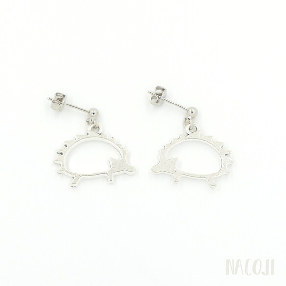 Nacoji スタイリッシュなハリネズミのピアス